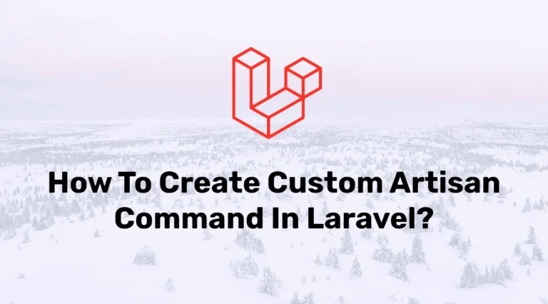 Laravel Custom Artisan Command Example
