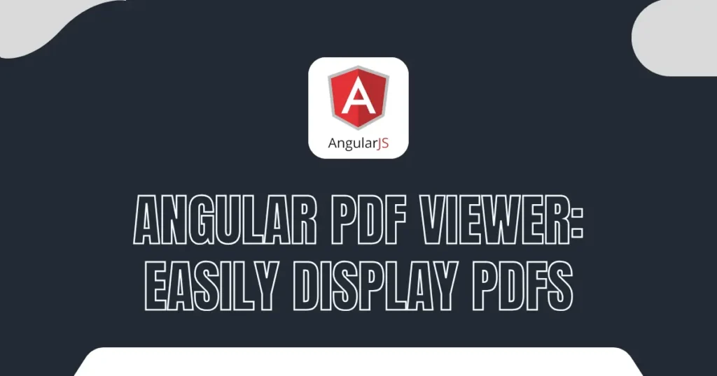 Angular 18 PDF Viewer: Easily Display PDFs using ng2-pdf-viewer - Codewolfy