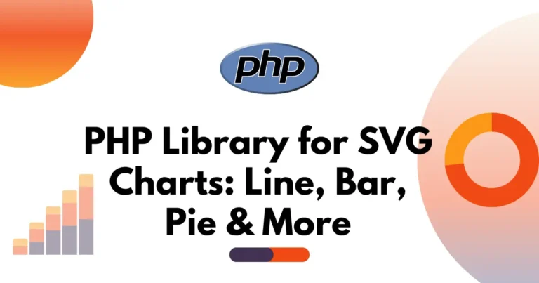 PHP Library for SVG Charts: Line, Bar, Pie & More