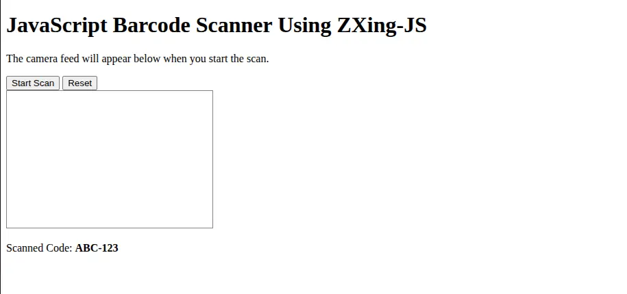Barcode scanner-preview-image - Codewolfy