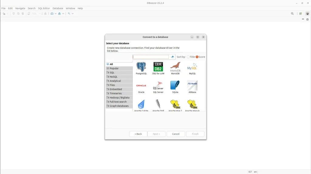 DBevaer install complete screen