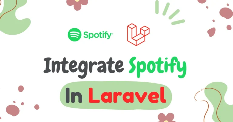 Integrate Spotify in Laravel