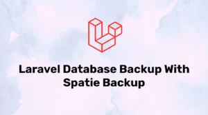 Laravel database backup using spatie database backup