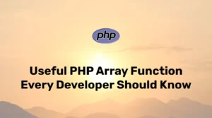 useful array functions in PHP