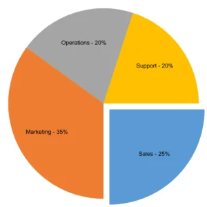 SVG Pie chart Example in PHP